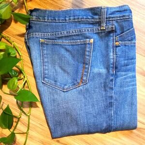 OLD NAVY THE FLIRT MID RISE BOOT CUT stretch jeans size 12 Long